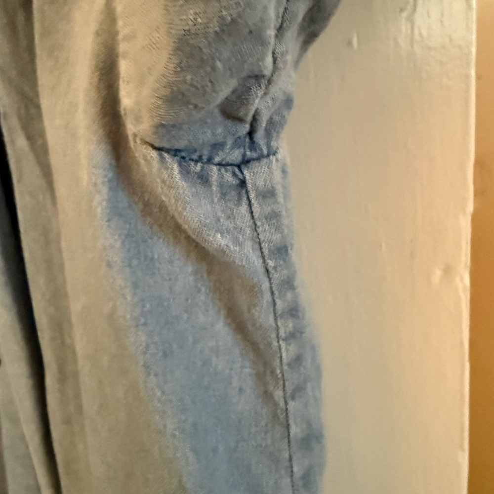 esby Blue Lightweight Shirt Jacket Classic Style - Picture 5 of 7
